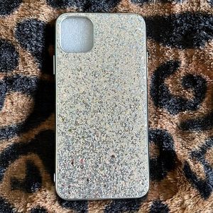 Silver Glitter Case